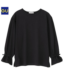 GU | キャンディスリーブクルーネックT(Tシャツ/カットソー)