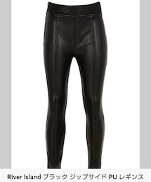 RIVER ISLAND | PUレザーレギンス(UK8years)(レギンス/スパッツ)