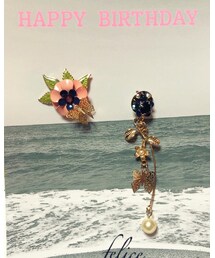ハンドメイドピアス | ピアス（両耳用）