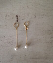 atelier bloom/コットンパールイヤリング(イヤリング)