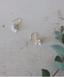 atelier bloom/ちょうちょピアス(アクアマリン)(ピアス（両耳用）)