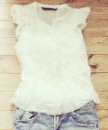 ZARA | ブラウス(シャツ/ブラウス)