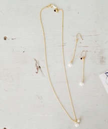 atelier bloom | 淡水パールちょうちょネックレス(ネックレス)