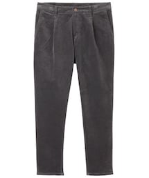 無印良品 | ストレッチコーデュロイ タックパンツ アンクル丈(その他パンツ)