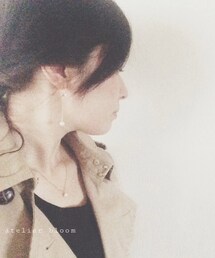 atelier bloom | 淡水パール ひと粒ネックレス(ネックレス)