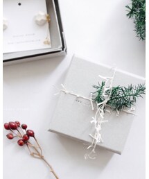 クリスマスラッピング | atelier bloom オンラインストア(ピアス（両耳用）)
