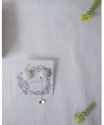 atelier bloom | 陶の宝石ピアス(ピアス（両耳用）)
