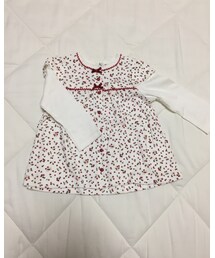 KUMIKYOKU | 花柄カットソー(Tシャツ/カットソー)
