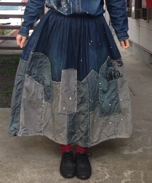 CUBE SUGAR | よく見るとワタシ、スカート持ってません（＾ν＾）…キャーーーーーワワー( °̥̥̥̥̥̥̥̥◡͐°̥̥̥̥̥̥̥̥)(デニムスカート)