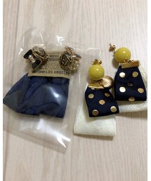 Yuiさん手作りピアス💕 | ピアス（両耳用）