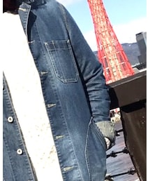 Purple&Yellow | デニムジャケット