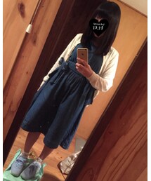 カーディガンを着て…❁ | ワンピース