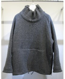 KIIT | KIIT 15AW / W FACE SOFT MELTON P/O HIGH NECK BLOUSON(ブルゾン)