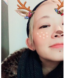 Saying greetings! 🦌✨ | おでこからツノ😂(コスチューム/パーティーグッズ)