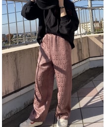 Green　Parks | ・SUGAR SPOON サテンジャガードパンツ(パンツ)