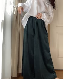 Green　Parks | ・RAY CASSIN ベロアコールワイドパンツ(パンツ)