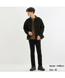 GU | ワンダーシェイプカラースキニーパンツ(股下76cm)(パンツ)