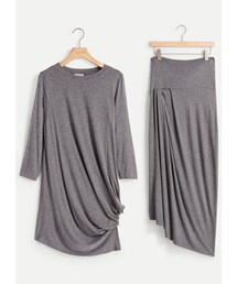 Gochui | 着心地が良いアンバランス2点セット(マタニティウェア/グッズ)