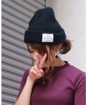 3coins(3coins)の「帽子(ニットキャップ/ビーニー)」