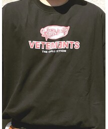 VETEMENTS | Tシャツ/カットソー