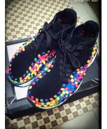 NIKE | Nike footscape woven -黑彩虹編織(スニーカー)