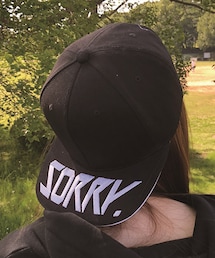SILHOUETTE | "SORRY,"キャップ(キャップ)