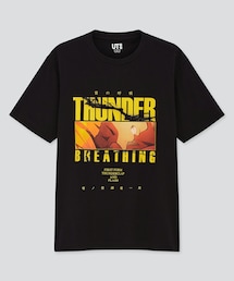 UNIQLO | TVアニメ『鬼滅の刃』 UT・善逸（グラフィックTシャツ・半袖・レギュラーフィット）(Tシャツ/カットソー)