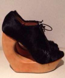 Jeffrey Campbell | 馬毛/造型底(パンプス)