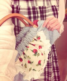 ハンドメイドいちごのハンドバッグ(ハンドバッグ)