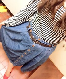 デニムスカート