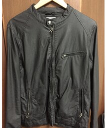 WEGO | フェイクレザーシングルライダース(ライダースジャケット)