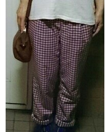 cepo | チェック柄パンツ☺🎵(パンツ)