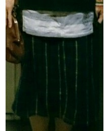 Lime | 腰履きチェック柄スカート🎵(スカート)