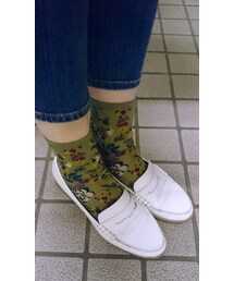 靴下屋 | 綺麗な花柄🌼(レッグウェア)