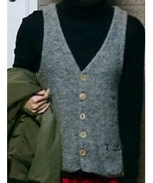 CUBE SUGAR | woolベスト❤(トップス)