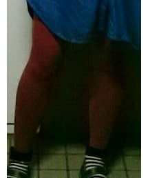 靴下屋 | 80デニールプレミアムタイツ、マルーン❤(レッグウェア)