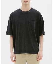 GU | ウオッシュドスーパービックT(Tシャツ/カットソー)