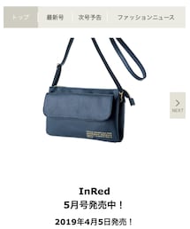 ZuCCa (In Red 付録) | ショルダーバッグ