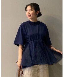 【ダブルチュールTシャツ】¥14,300税込 | Tシャツ/カットソー