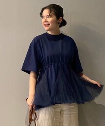 【ZOZO限定アイテム】ダブルチュールTシャツ | Tシャツ/カットソー