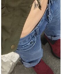 EXPRESS | men's pants, cuffed at the ankles(デニムパンツ)