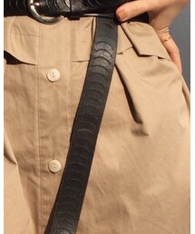 ahnge | シャツワンピース