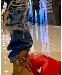 DENIM DUNGAREE | デニムパンツ