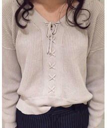 front | ニット/セーター