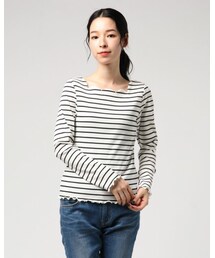 archives | スカラップテレコプルオーバー(Tシャツ/カットソー)