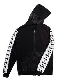 HOLLYWOOD HEARTBREAKER | HOLLYWOOD HEARTBREAKER CHAINZ FINE JERSEY ZIP HOODIE

購買網址：hollywoodheartbreaker.net(モッズコート)