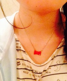 リボン(ネックレス)