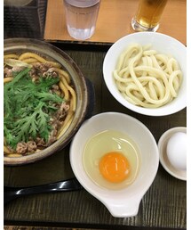 すき焼きうどん卵2個付き👍 | その他
