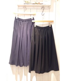 doux bleu  | タック入りガウチョパンツ(その他パンツ)