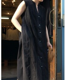 doux bleu  | シャツワンピース